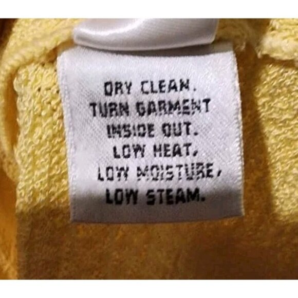 St. John Collection Sequined Top Women's Medium Light Yellow Half Sleeves - Picture 6 of 6